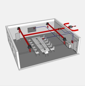 Адаптивная система Aereco VMX для общественных зданий