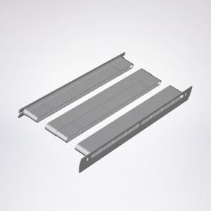 AEA1150 Телескопический канал для установки приточных устройств EMM в светопрозрачных конструкциях, цвет «белый», 50-71мм