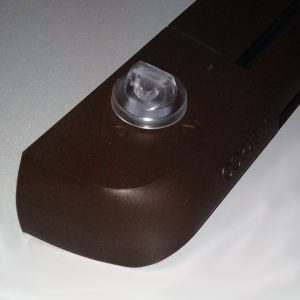 EHM1283 (EMM2) Aereco приточный оконный клапан 5-35 м³/ч, переключатель режимов работы, цвет по RAL 8017 (тик)