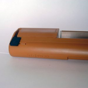 EMM 975 Приточный клапан, гигрорегулируемый расход воздуха 11-35 м³/ч, для оконных конструкций, цвет по RAL 8001 (дуб)