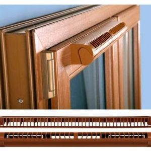 Aldes EMMA О приточный оконный клапан, дуб (арт. 11011499)