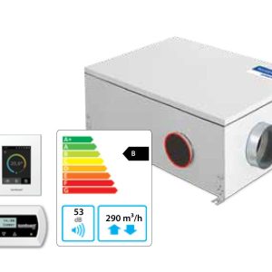 Domekt R 250 F Потолочная приточно-вытяжная установка с автоматикой C6.1