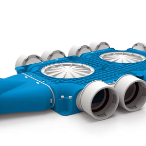 Коллектор R4 LH 125 10 x Ø 75 ПП (арт. 8000000963)