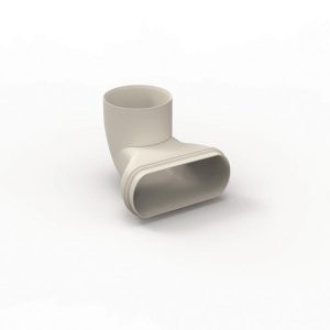 Easyflex D125 90° угловой адаптер на диаметр 125 мм. (арт. 801103)