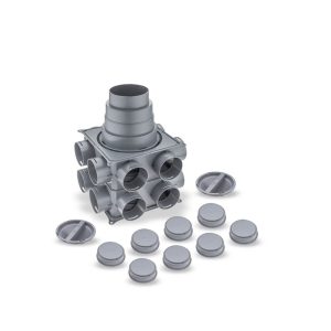 Коллектор 216 V 16x Ø 75/63 мм ПП (арт. 188630)