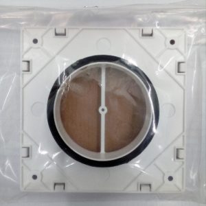 XD Рамка для решетки Ø80 - 134 x 134 мм. (стандартная), белая, про-во Бельгия (арт. 66031675)