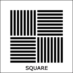 XD25-50 SQUARE Решетка 130 x 130 мм., Ø80 мм., про-во Бельгия (арт. 801120)