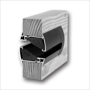 Silendo Black переточная звукопоглощающая дверная решетка из алюминия, цвет черный, Бельгия