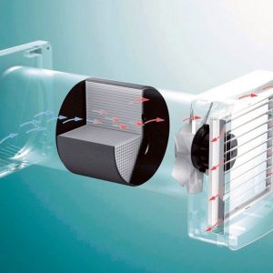 Vaillant recoVAIR VAR 60/1 D Приточно-вытяжная вентиляционная установка дополнительная, без пульта ДУ (арт. V00030004)